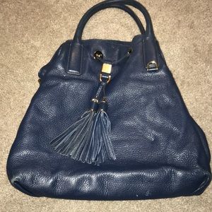 Blue Michael Kors purse